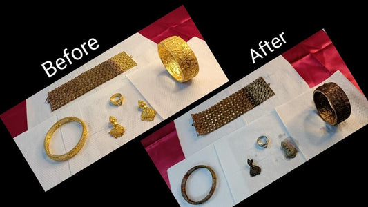 How to remove gold plating from jewelry?