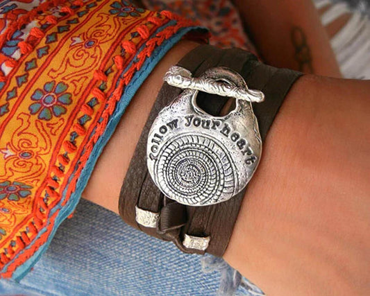 The Connection Between Hippie Leather Jewelry and Spirituality