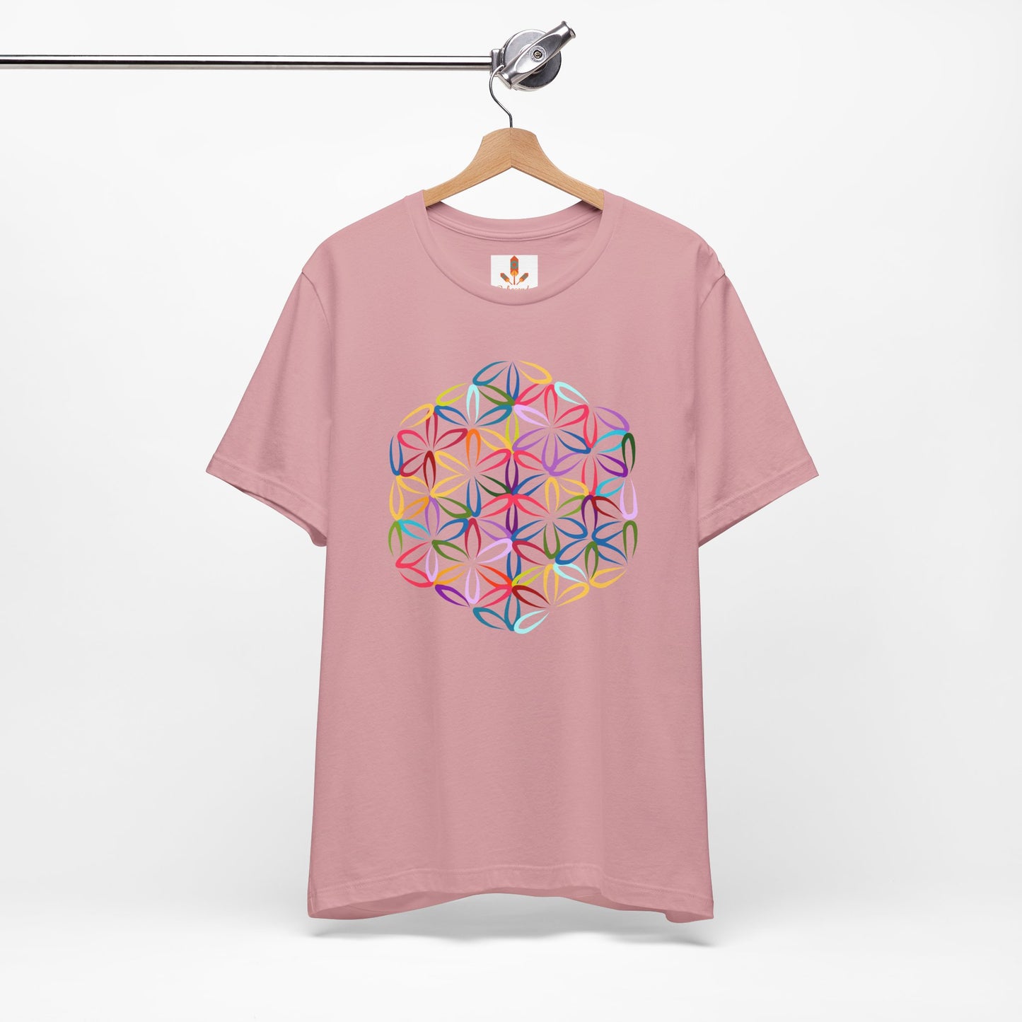 Multicolor Flower of Life T-shirt