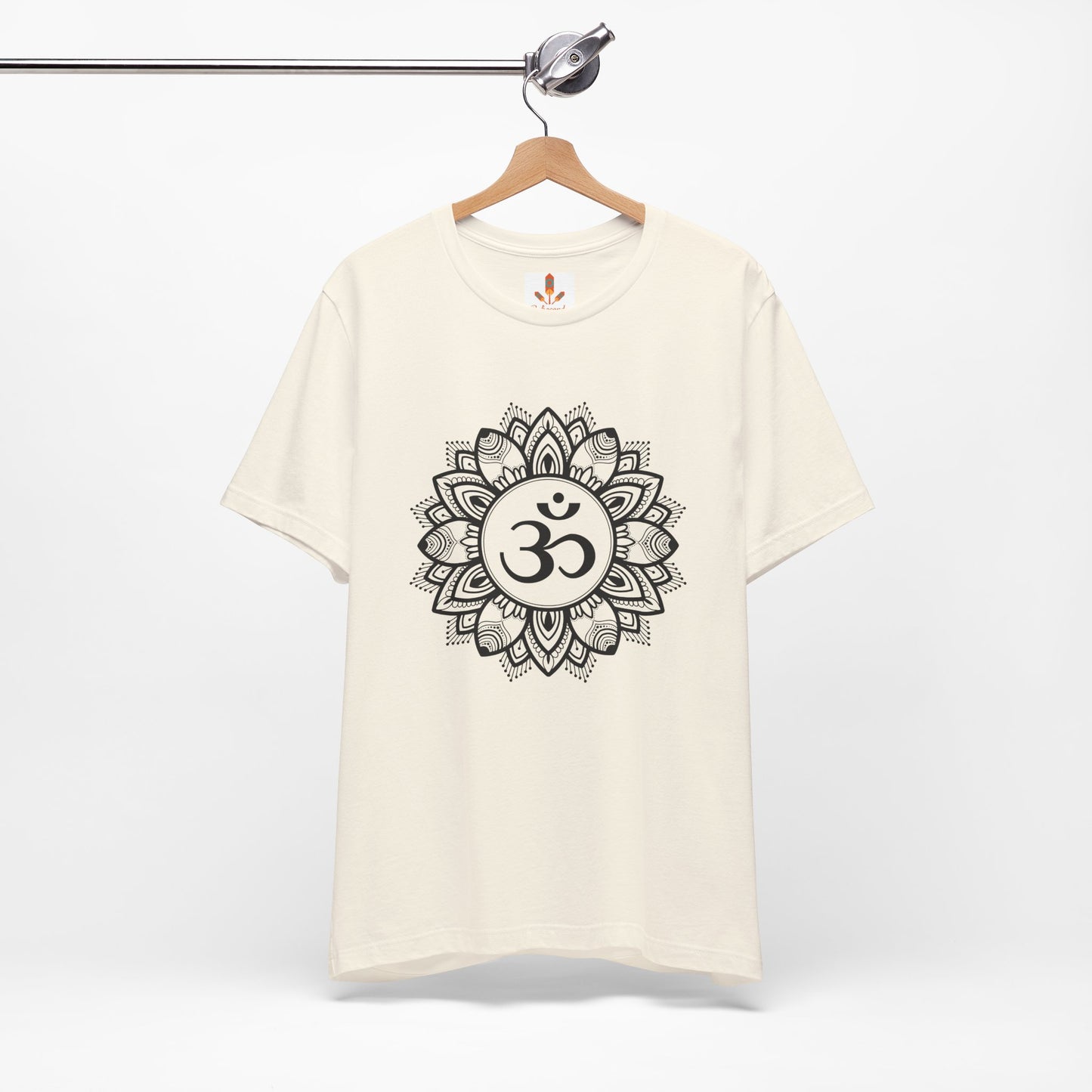 Om in Lotus Mandala T-shirt