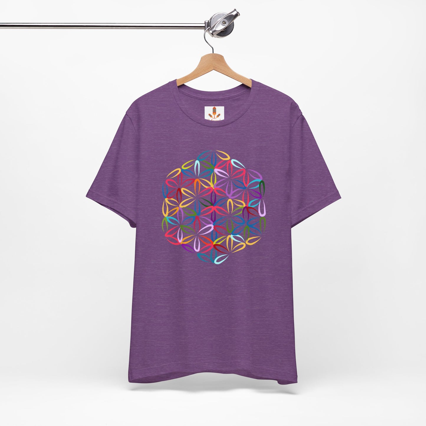 Multicolor Flower of Life T-shirt