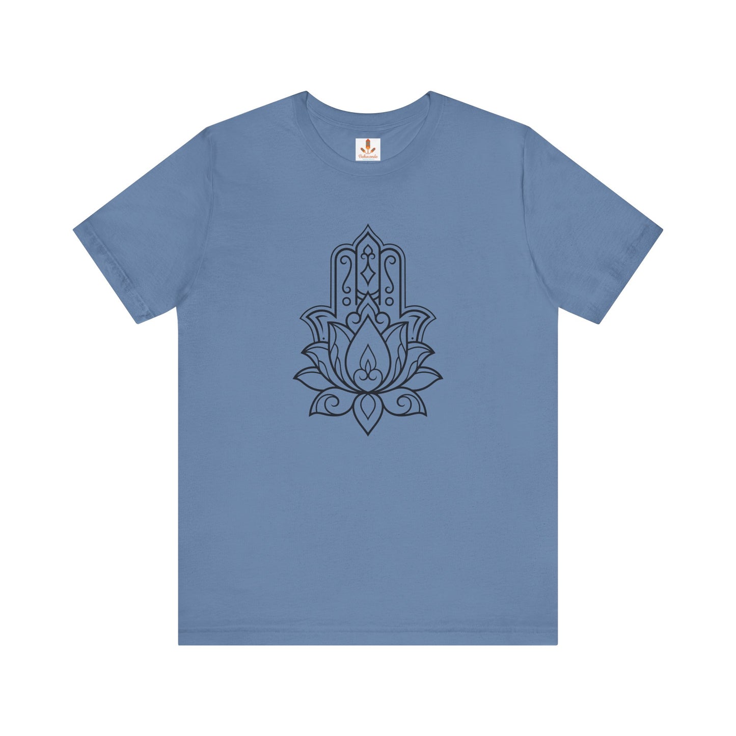 Hamsa Lotus Design T-shirt