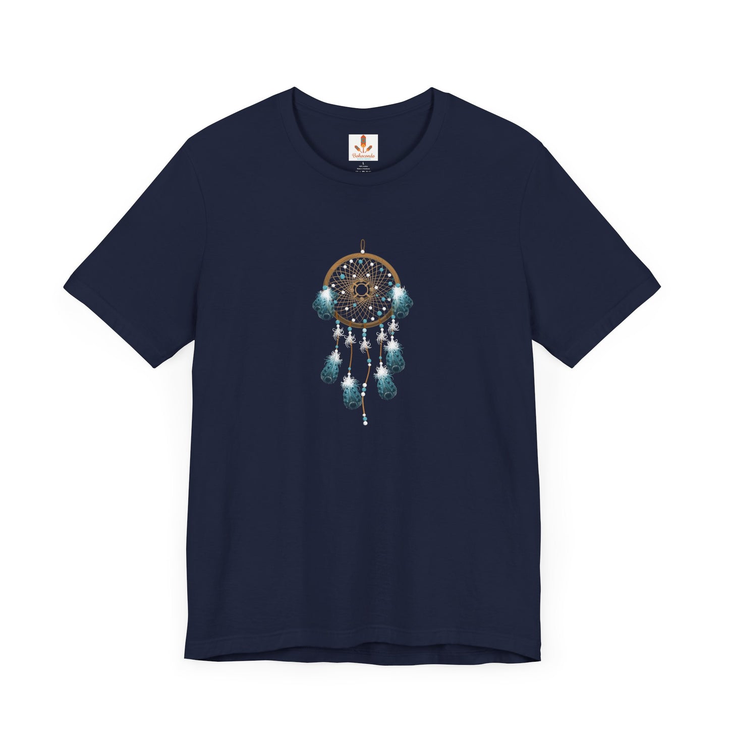 Blue and Brown Dream Catcher T-shirt