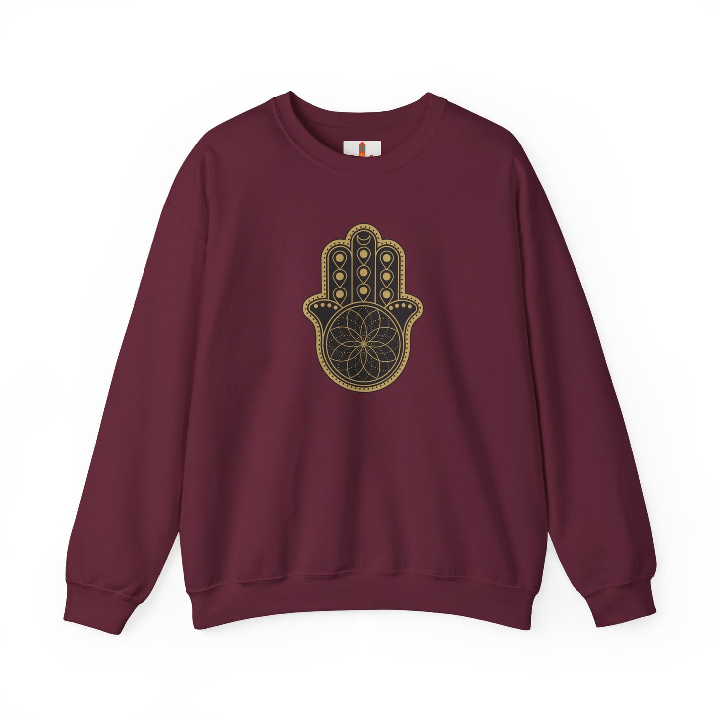 Hamsa Hand with Mandala Sweatshirt