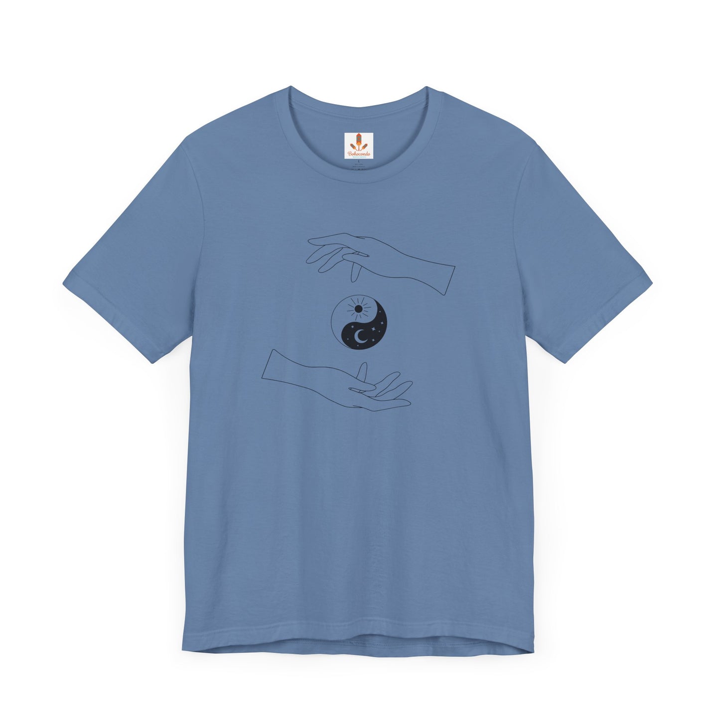 Yin Yang with Two Hands T-shirt