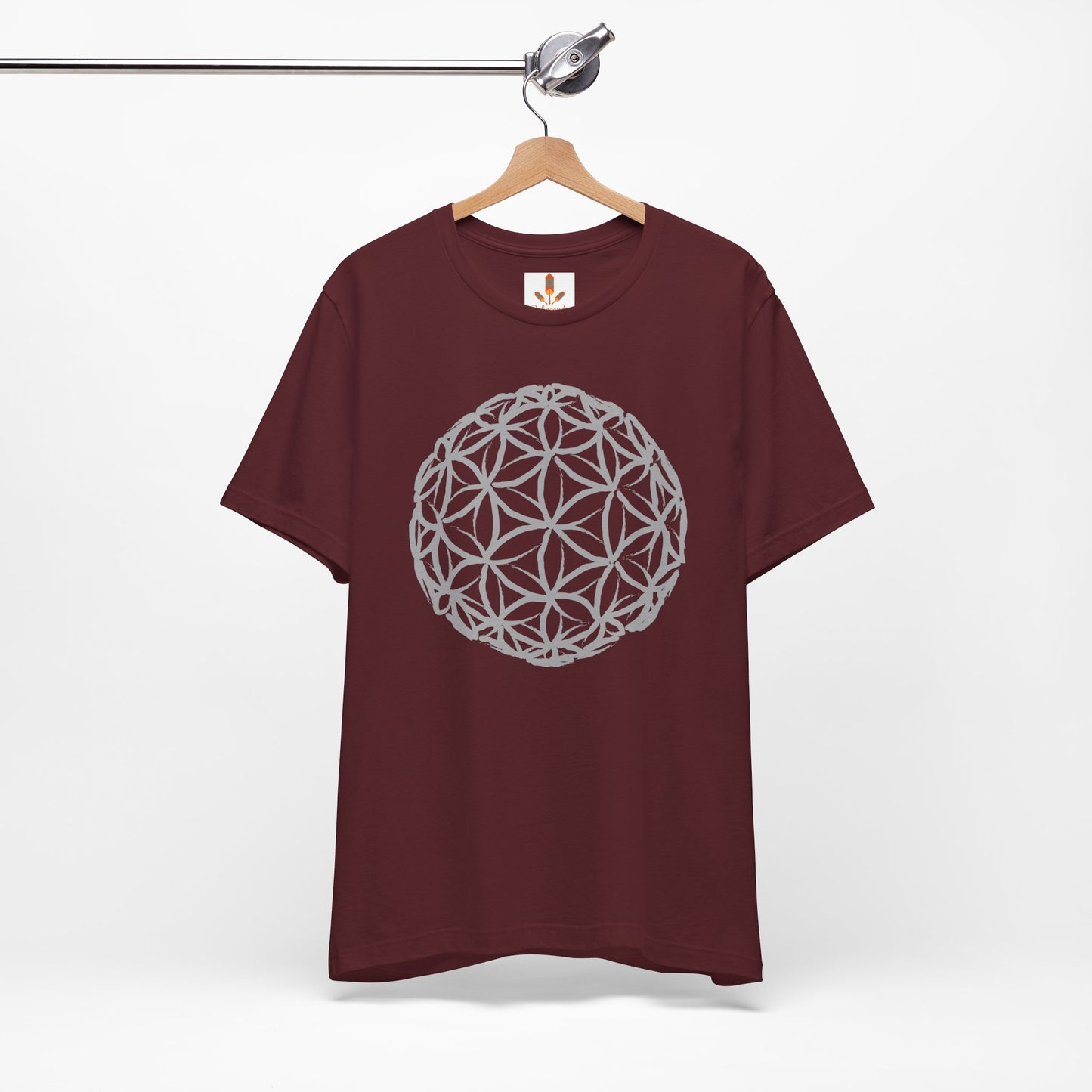 Silver Flower of Life T-shirt