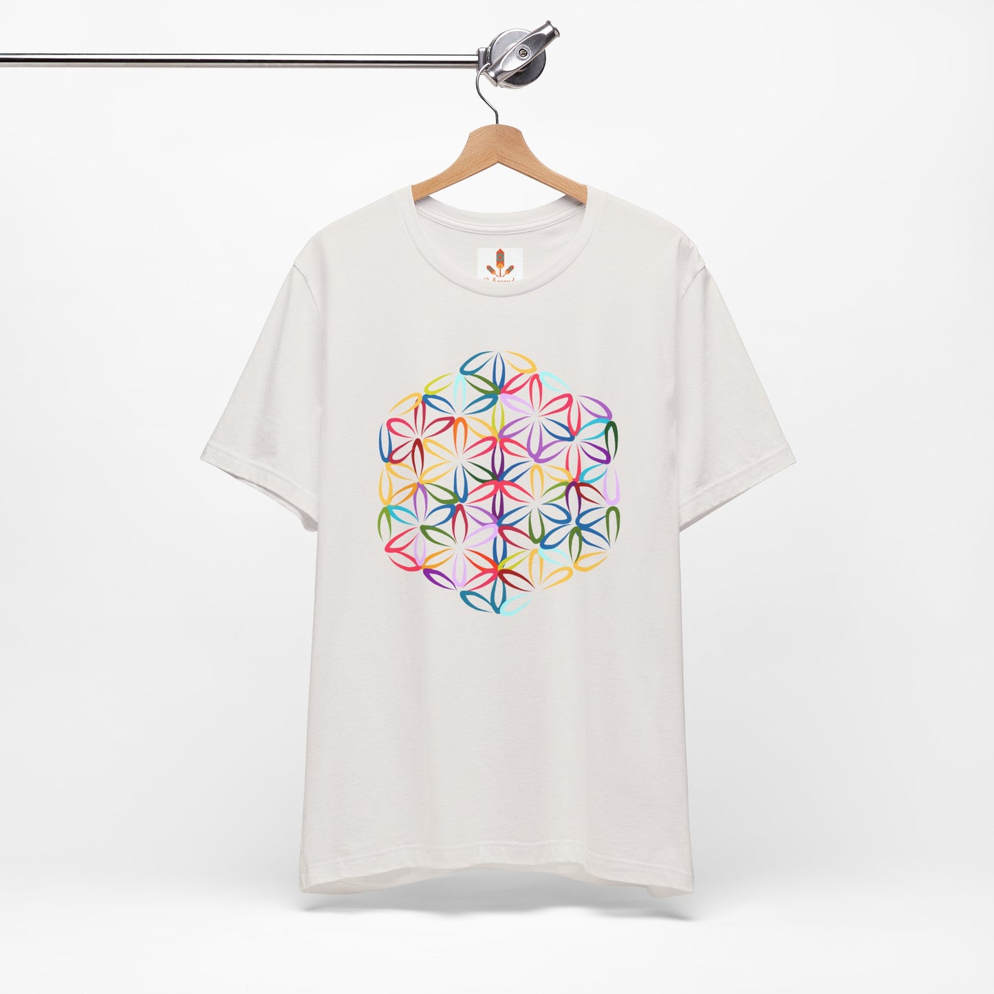 Multicolor Flower of Life T-shirt