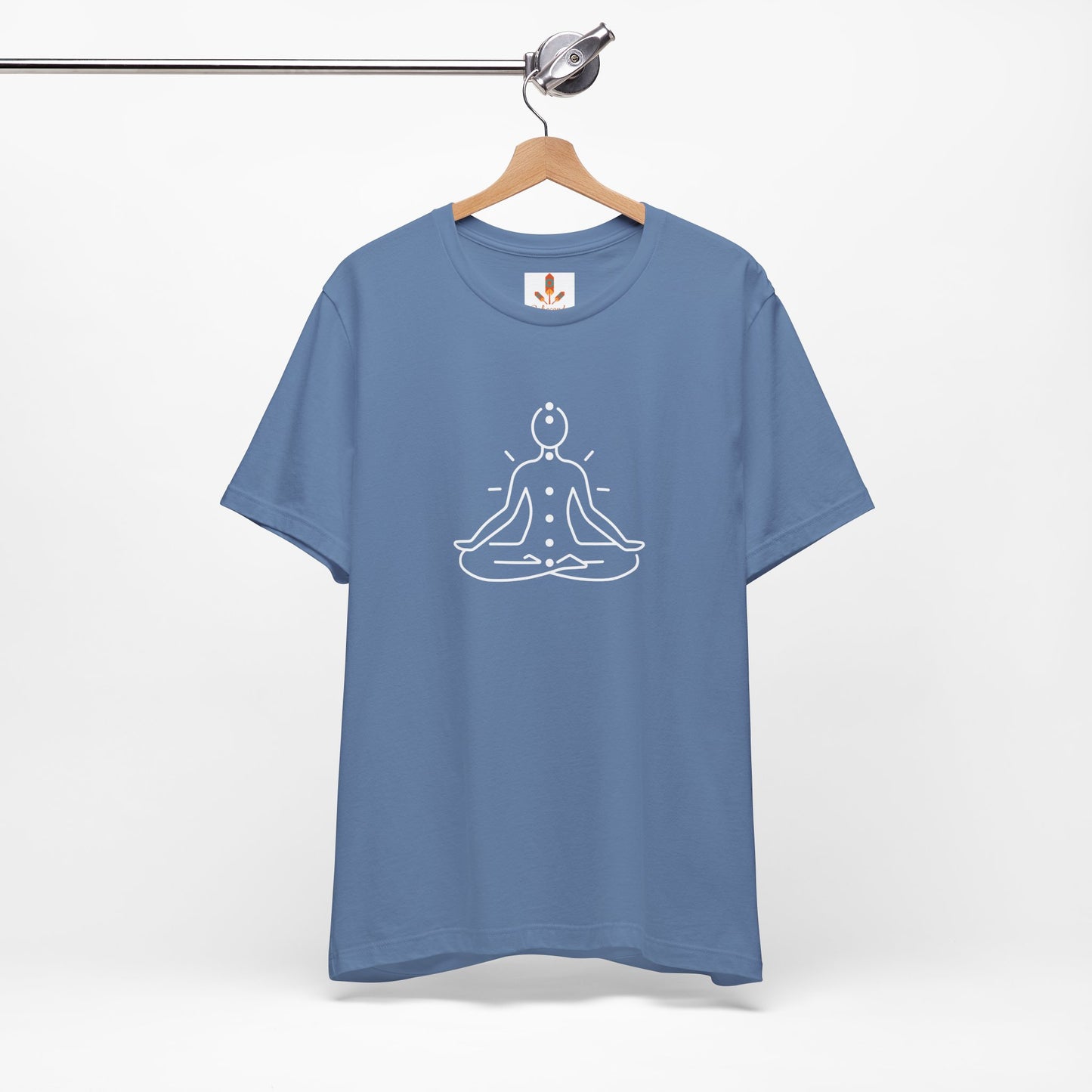 White Chakra Design T-shirt