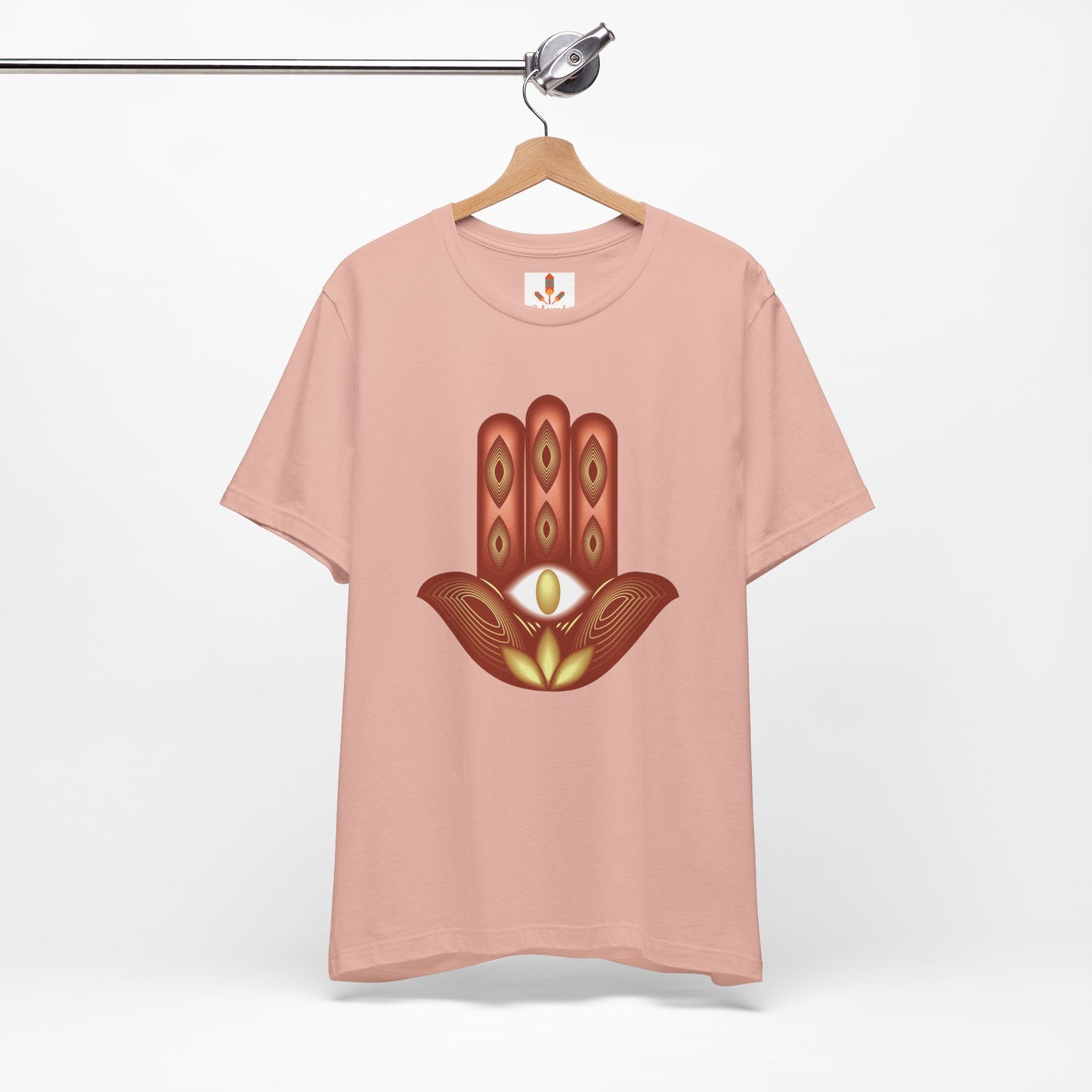 Colorful Hamsa Lotus T-shirts
