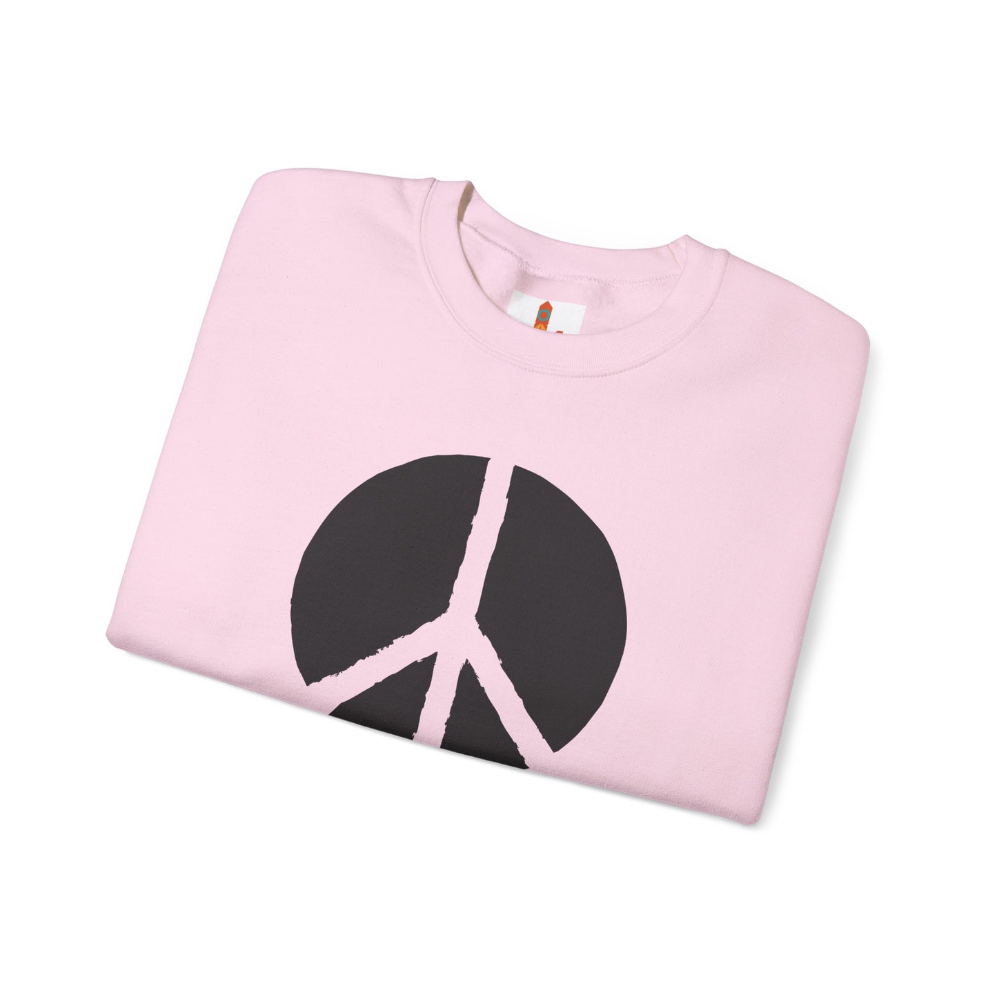 Simple Peace Sign Design Sweatshirt
