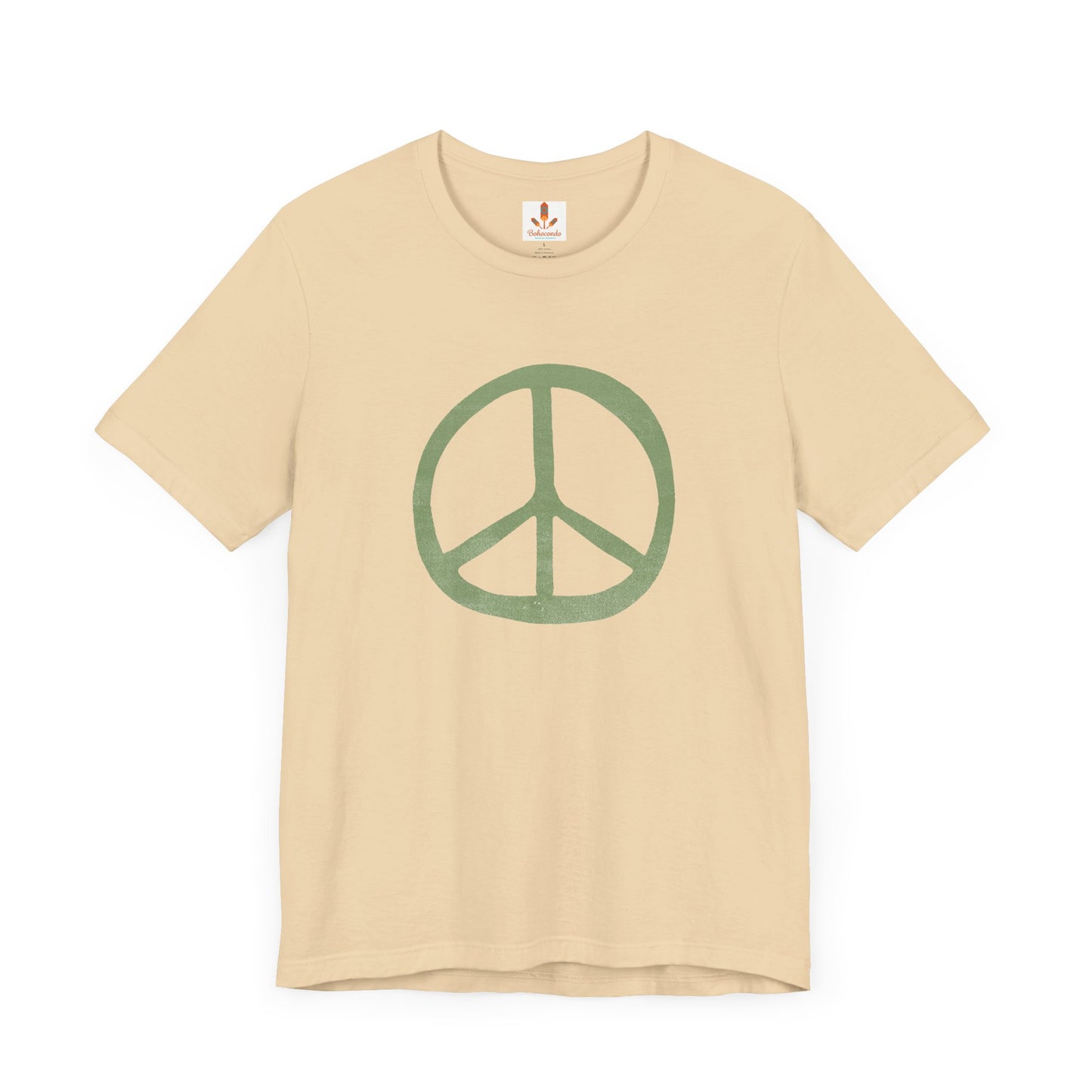 Green Peace Sign T-shirt