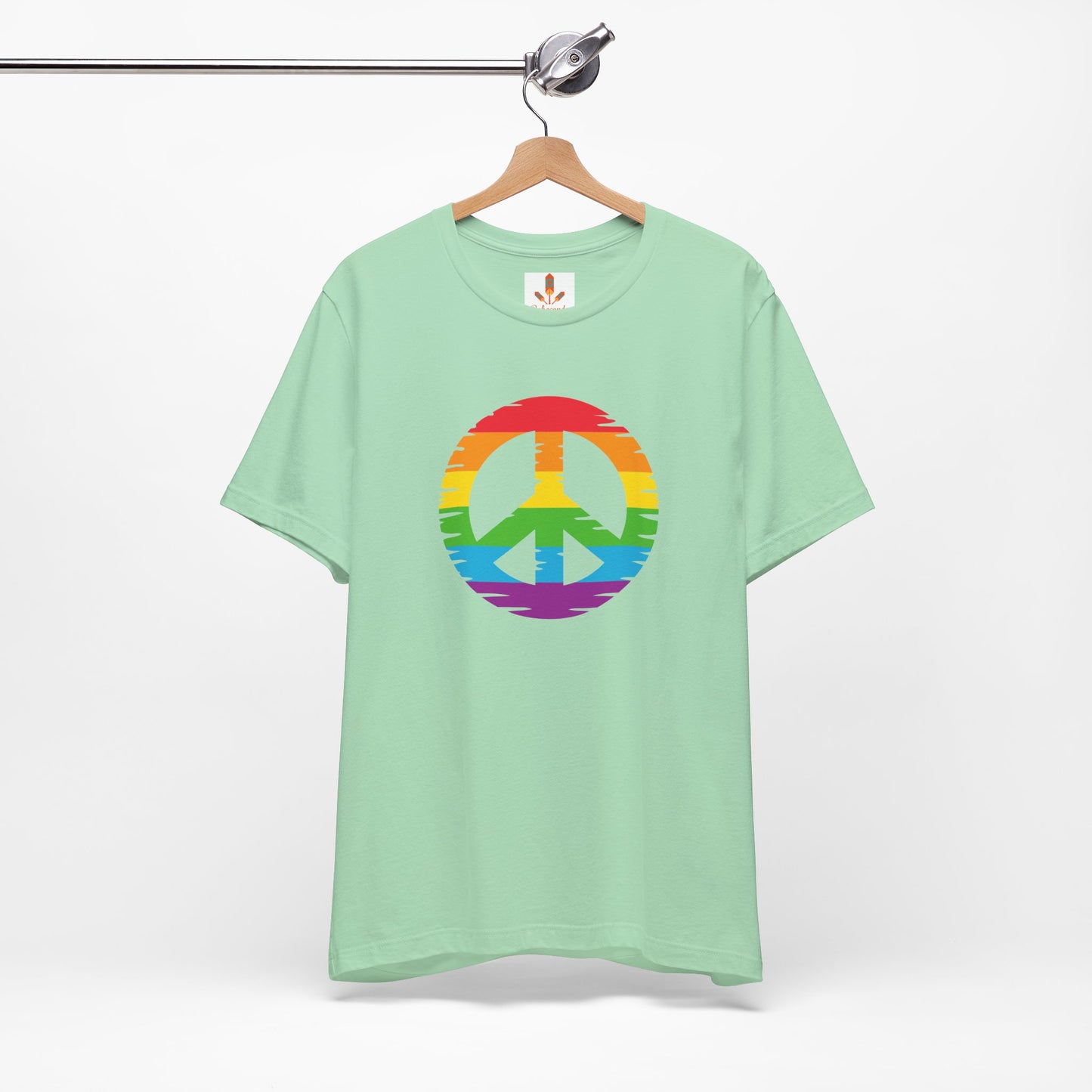 Rainbow Peace Sign T-shirt