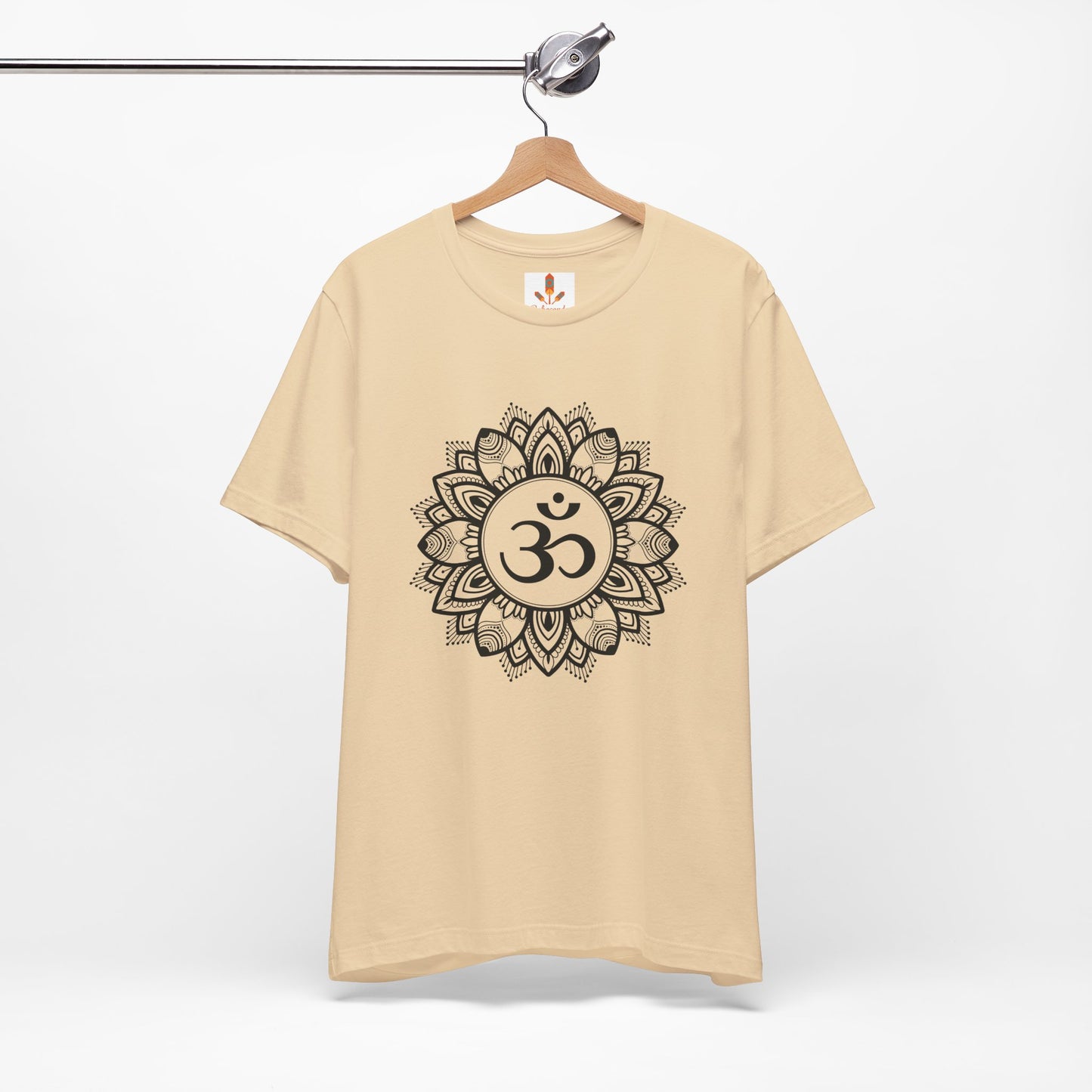 Om in Lotus Mandala T-shirt