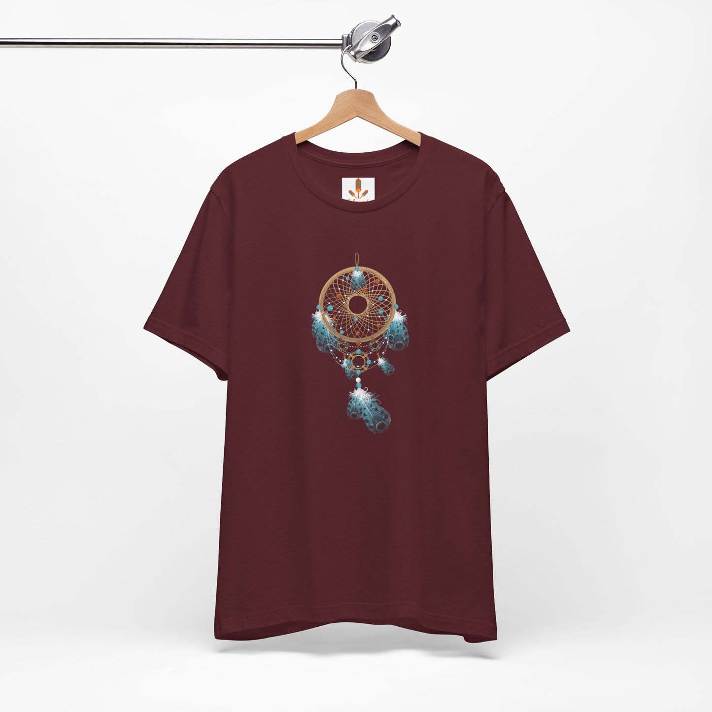 Turquoise and Brown Dream Catcher T-shirt