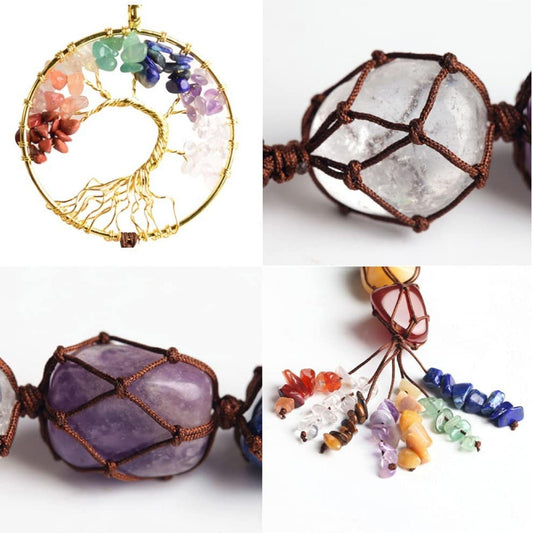 Tree of Life 7 Chakra Hanging Ornament
