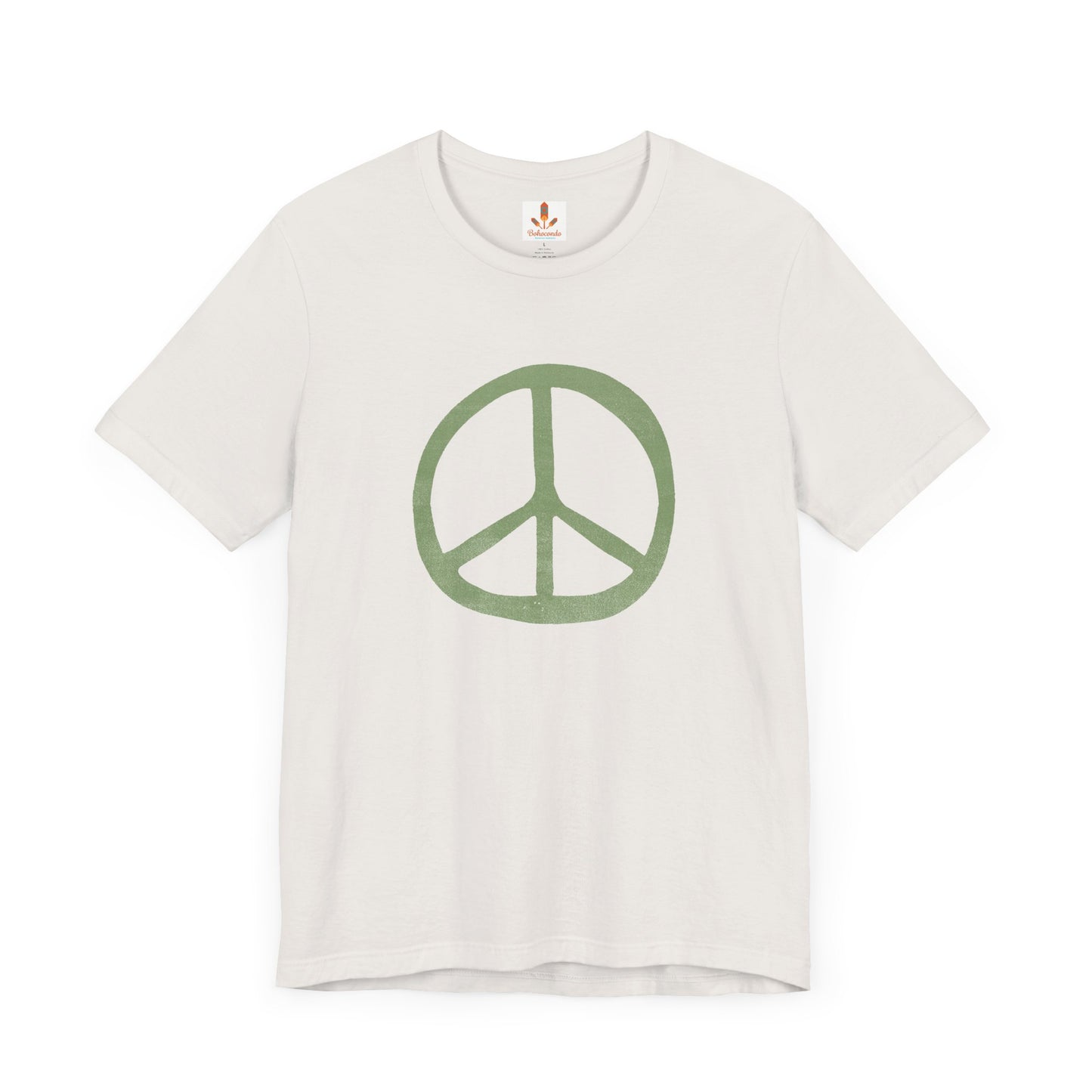 Green Peace Sign T-shirt