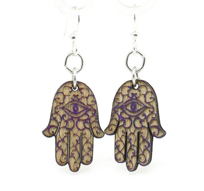 Hamsa Hand Earrings – Bohemian Protection & Style