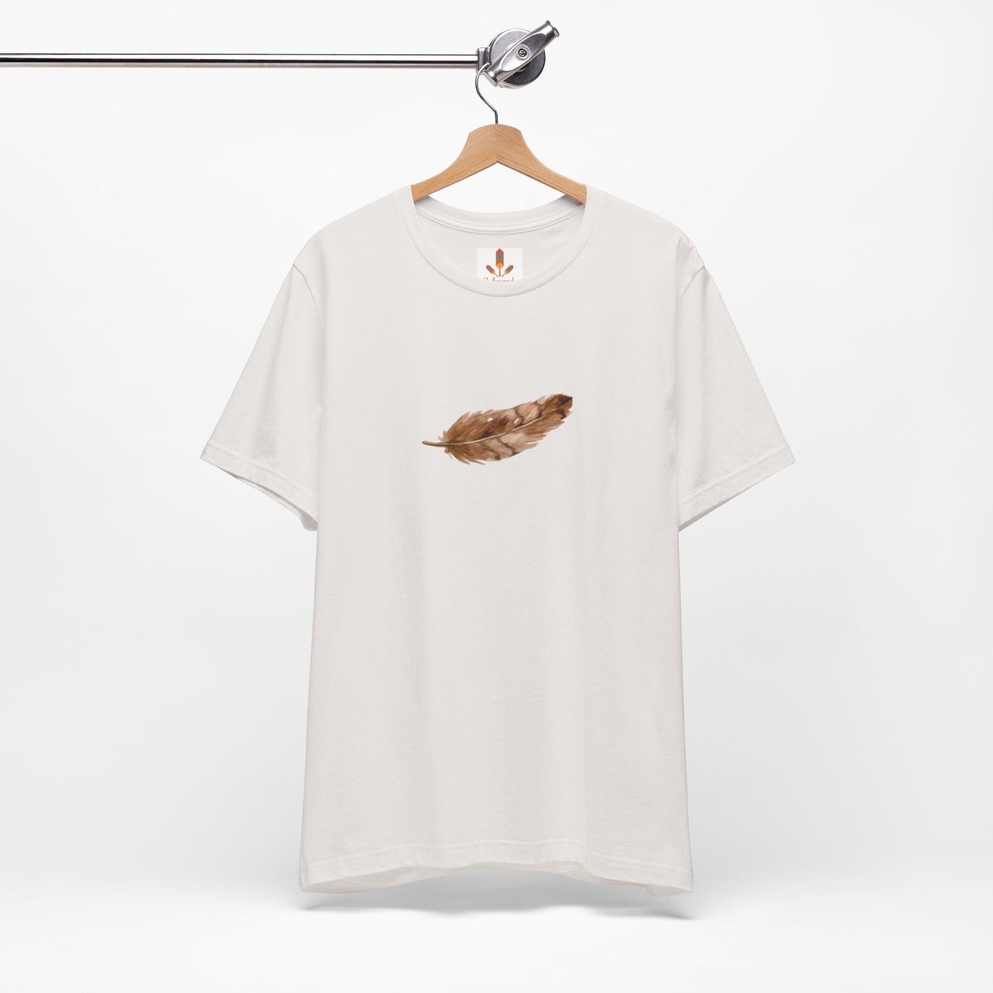 Brown Feather T-shirt