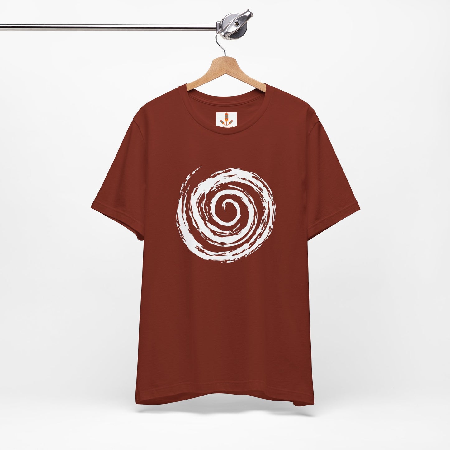 White Spiral of Life Art T-shirt