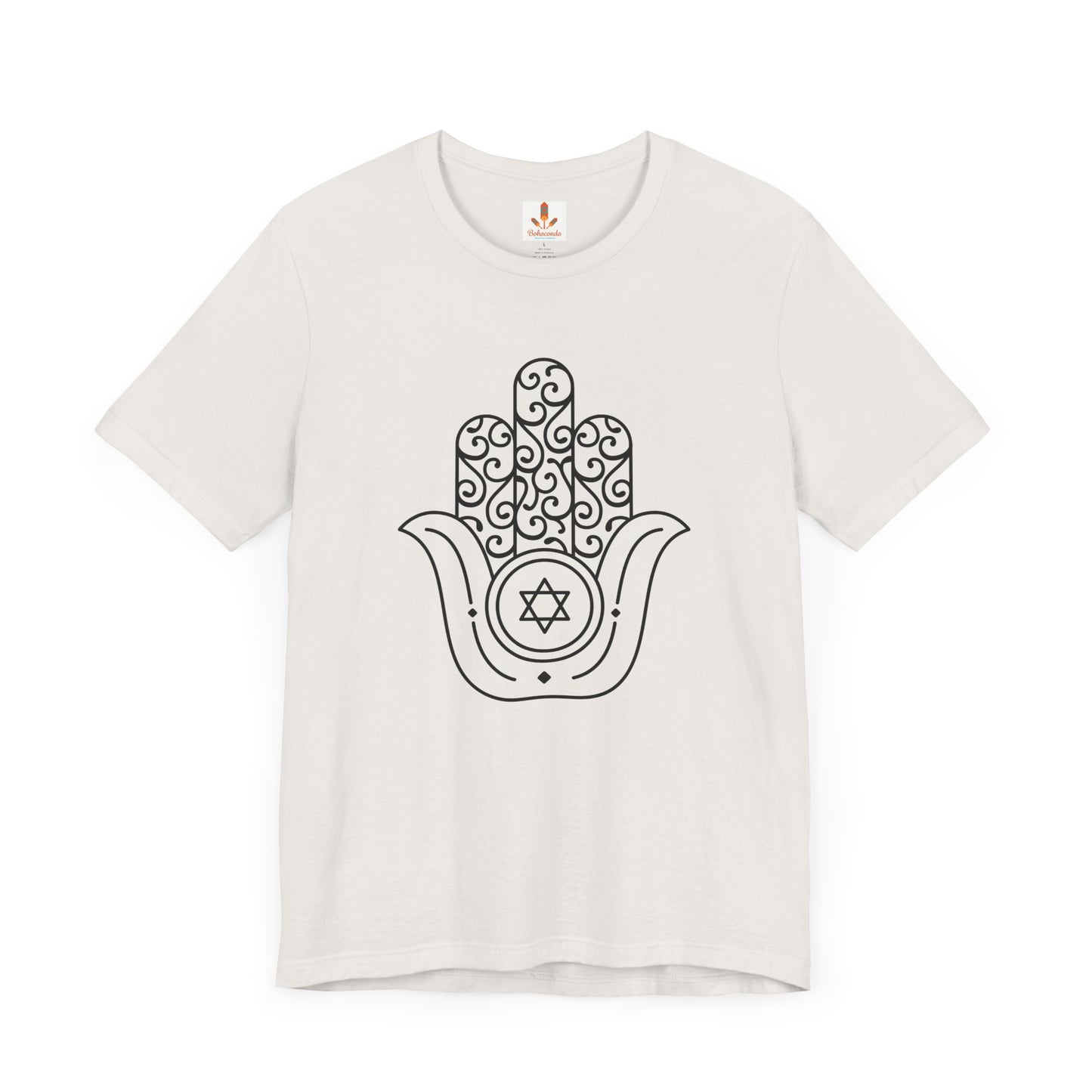 David Star in Hamsa Hand T-shirt