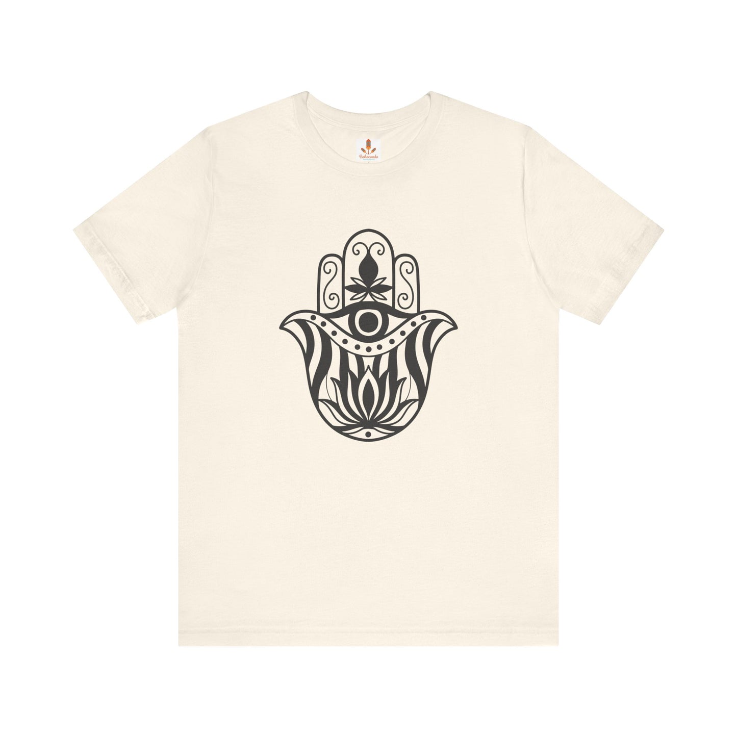Hamsa Lotus Art T-shirt