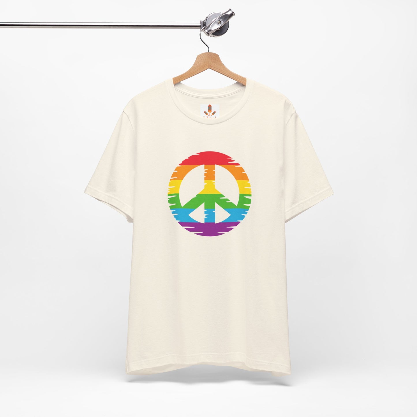 Rainbow Peace Sign T-shirt