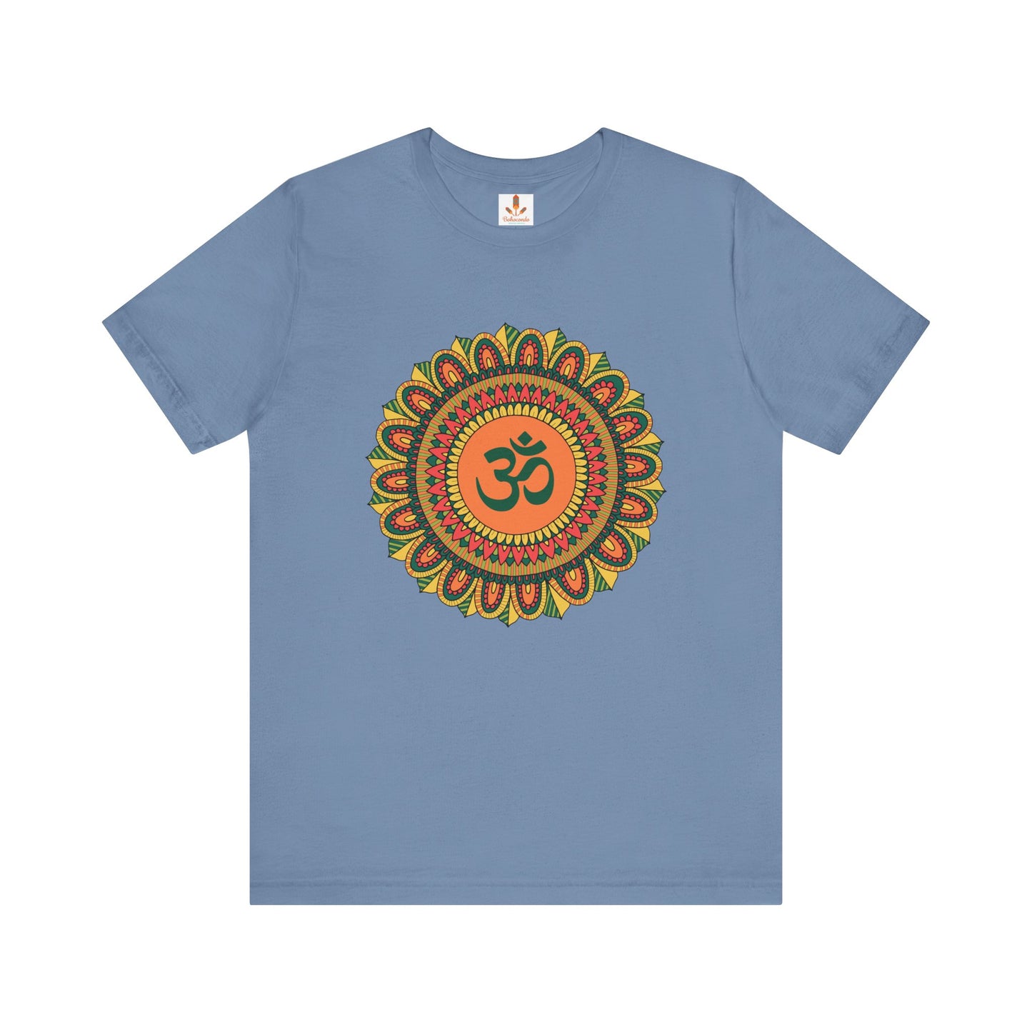 Om Multicolor Mandala T-shirt