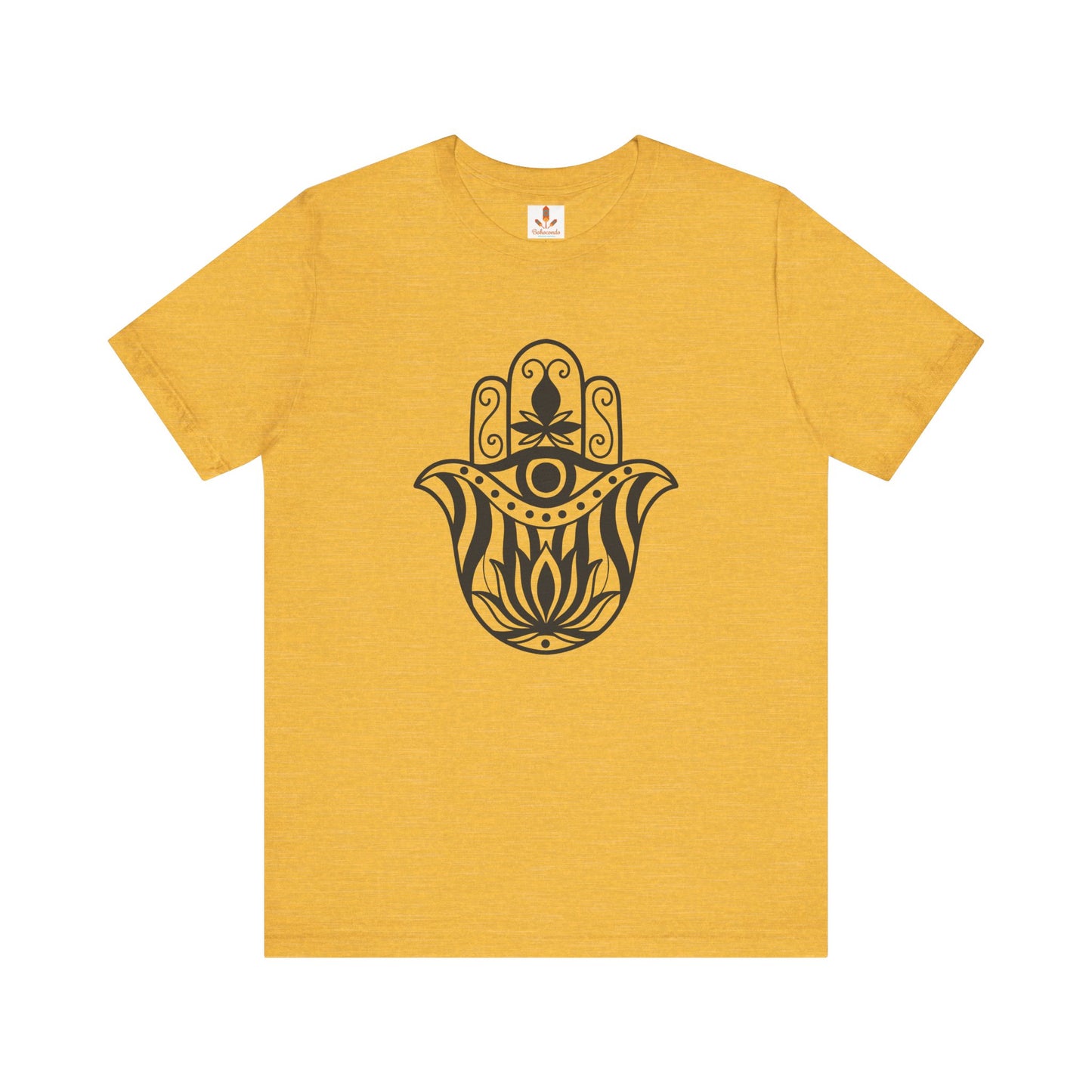 Hamsa Lotus Art T-shirt