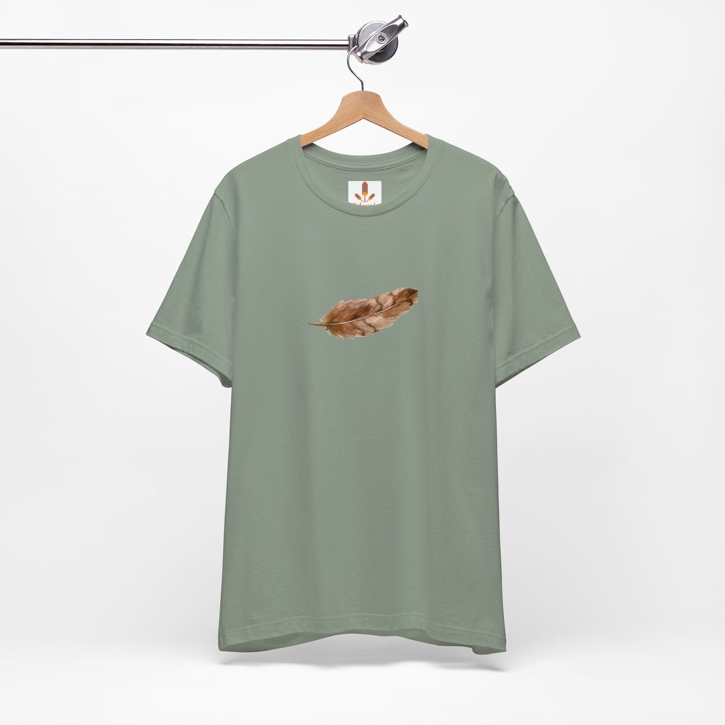 Brown Feather T-shirt