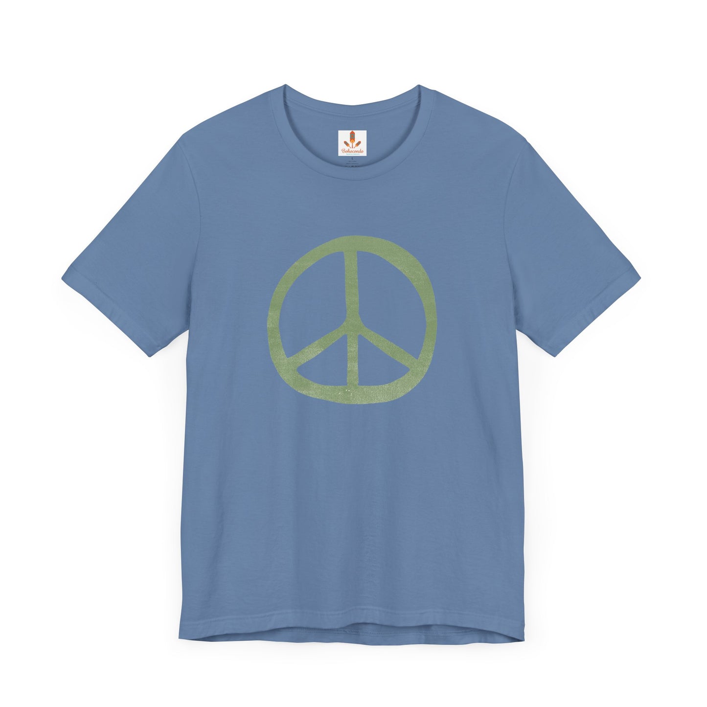 Green Peace Sign T-shirt