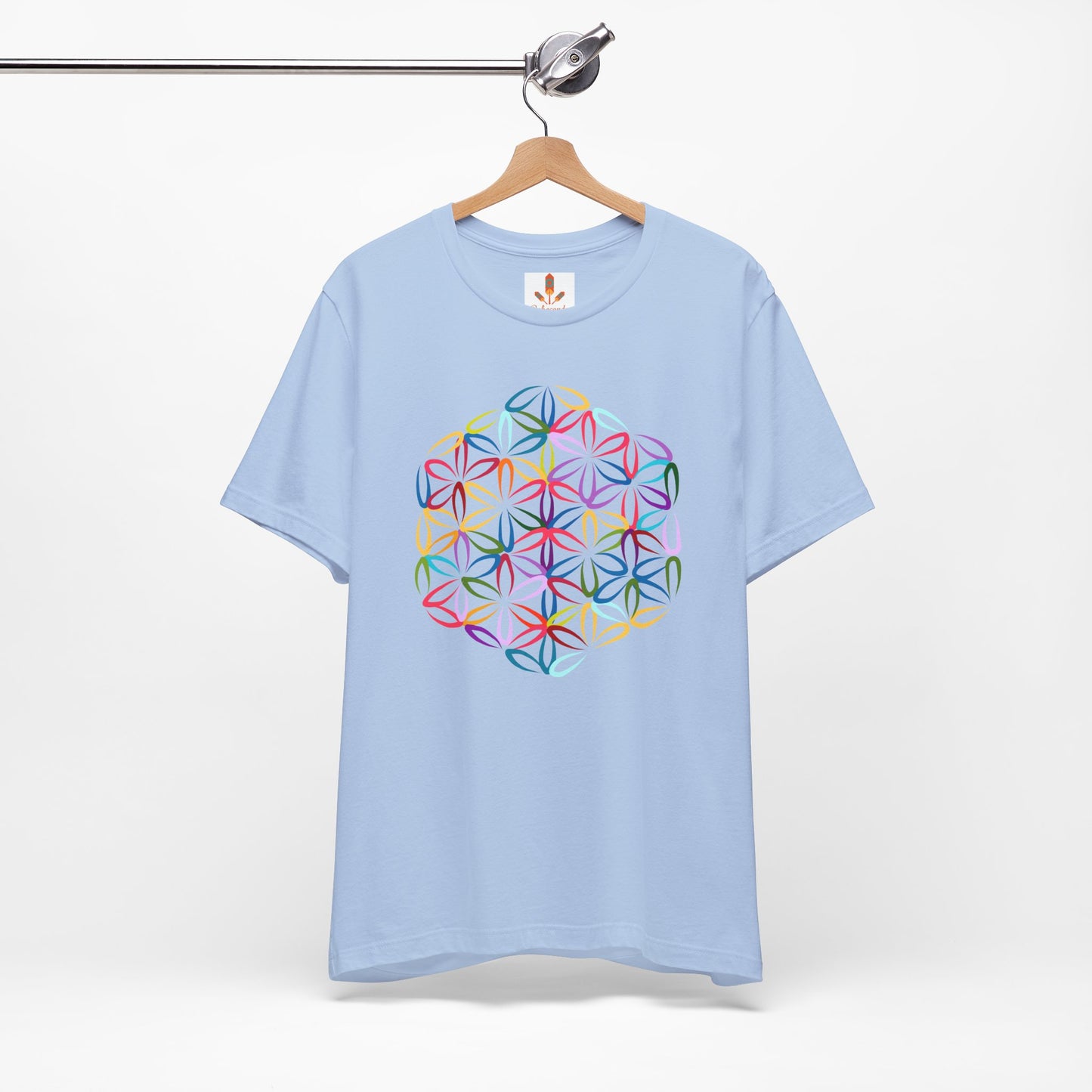 Multicolor Flower of Life T-shirt
