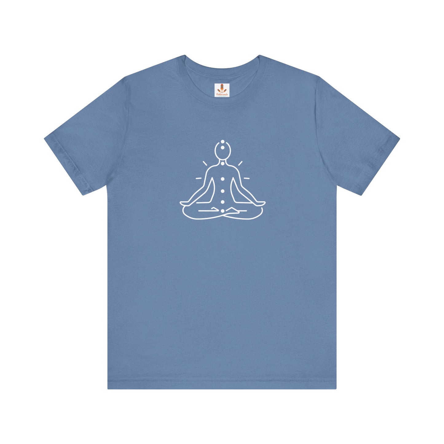 White Chakra Design T-shirt