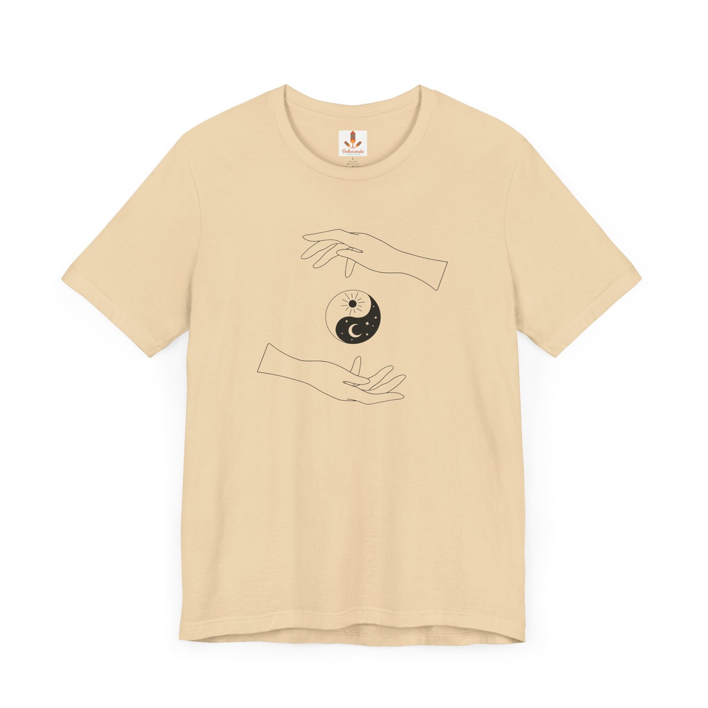 Yin Yang with Two Hands T-shirt