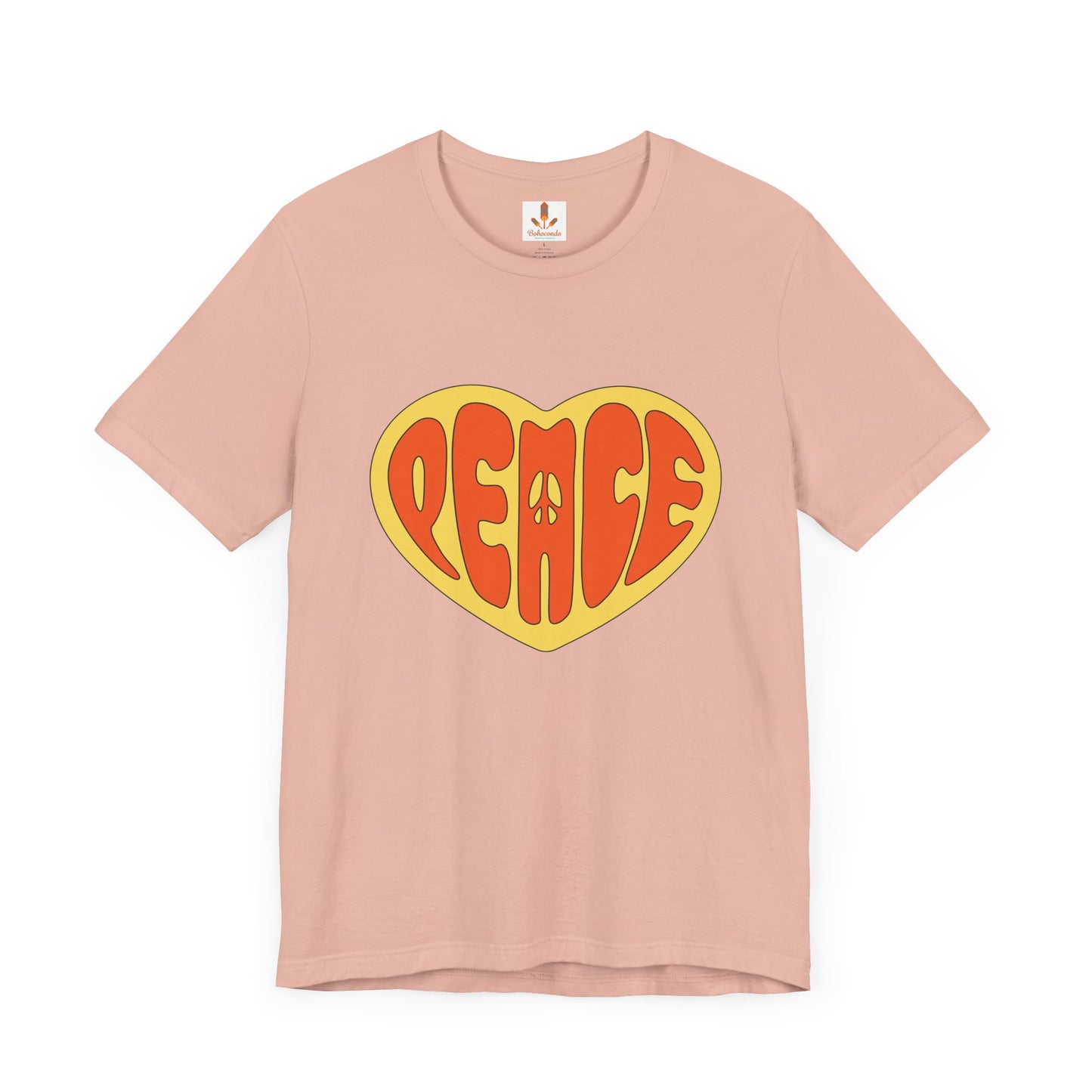 Peace in Heart Design T-shirt