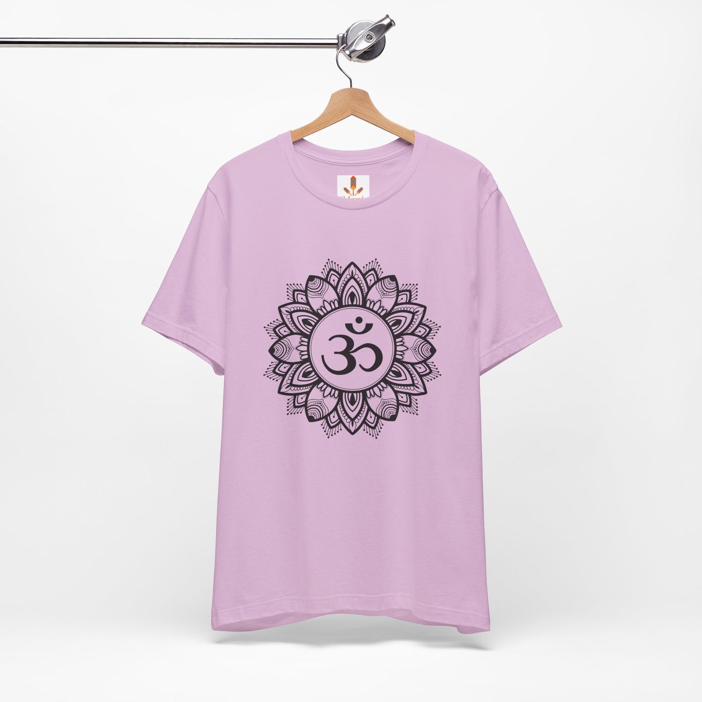 Om in Lotus Mandala T-shirt