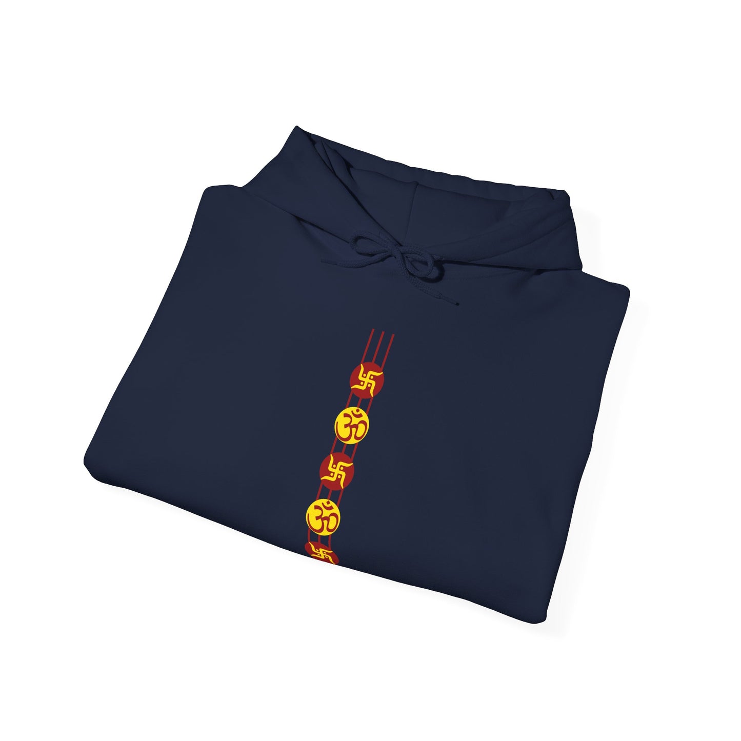 Om Pattern Design Hoodie