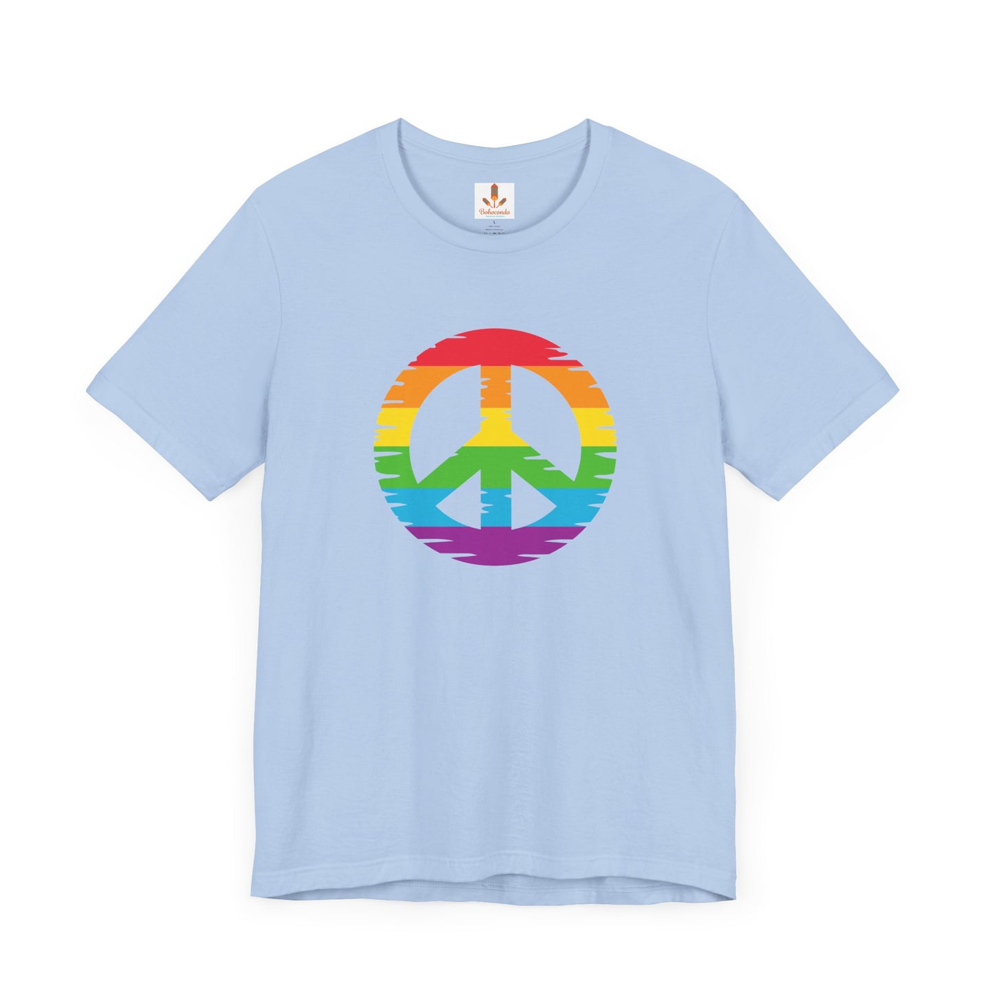 Rainbow Peace Sign T-shirt
