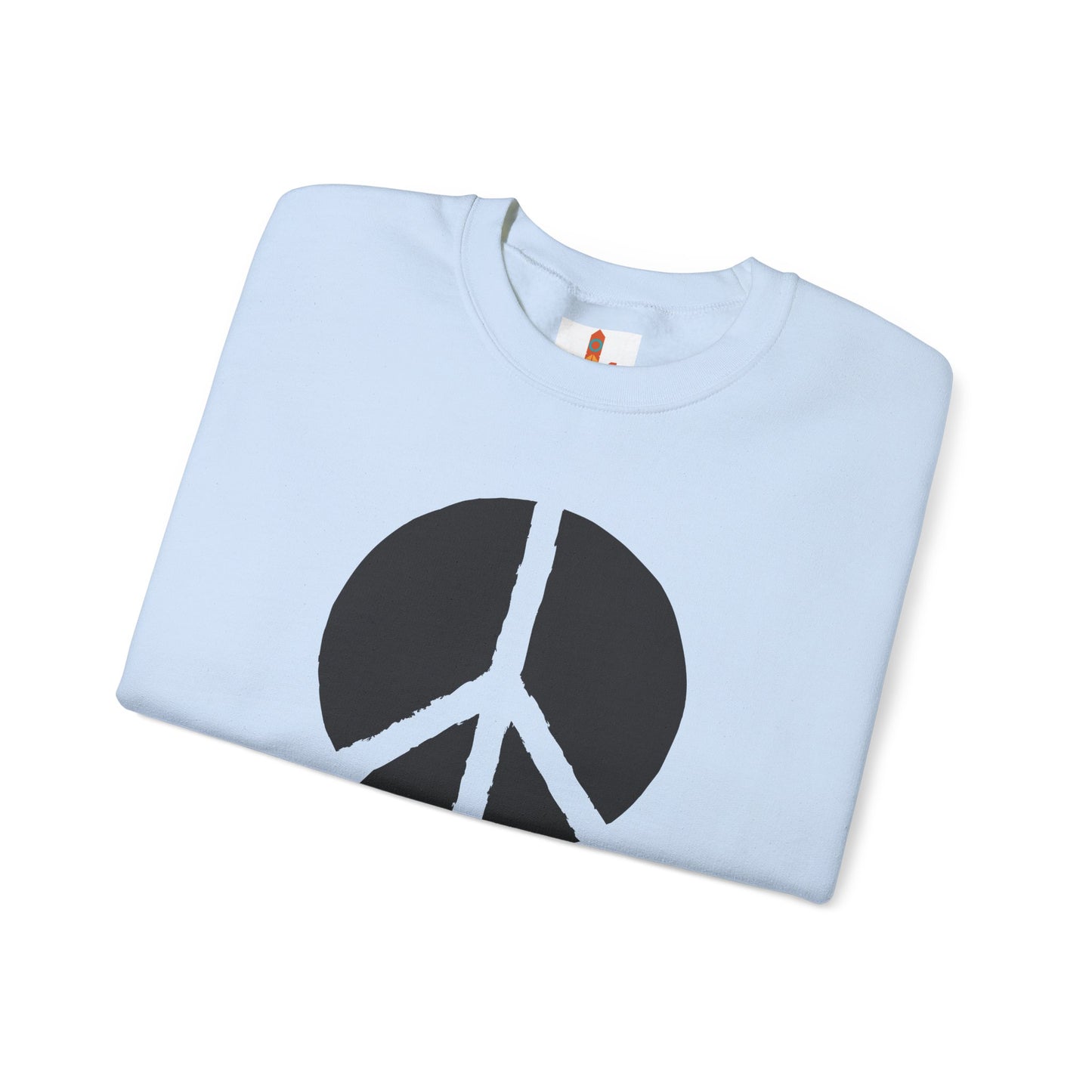Simple Peace Sign Design Sweatshirt