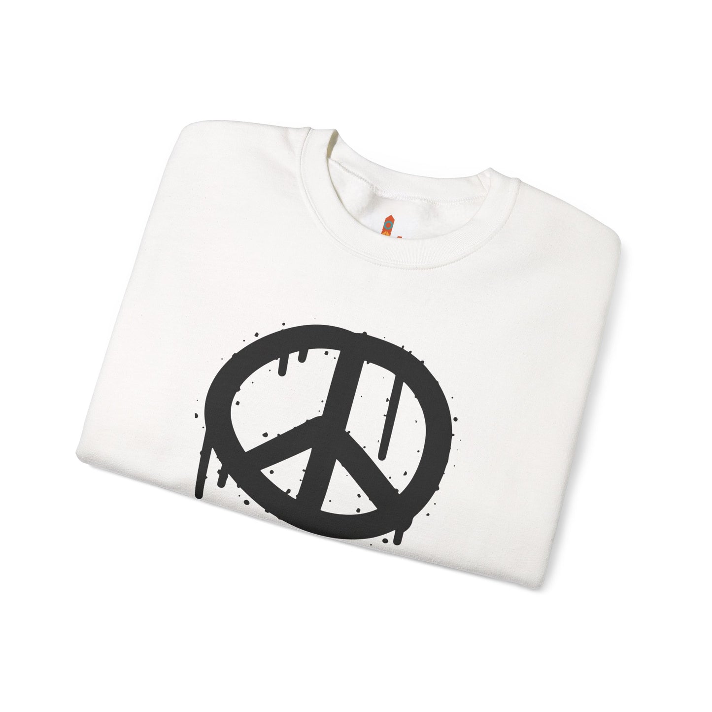 Peace Sign Graffiti Sweatshirt