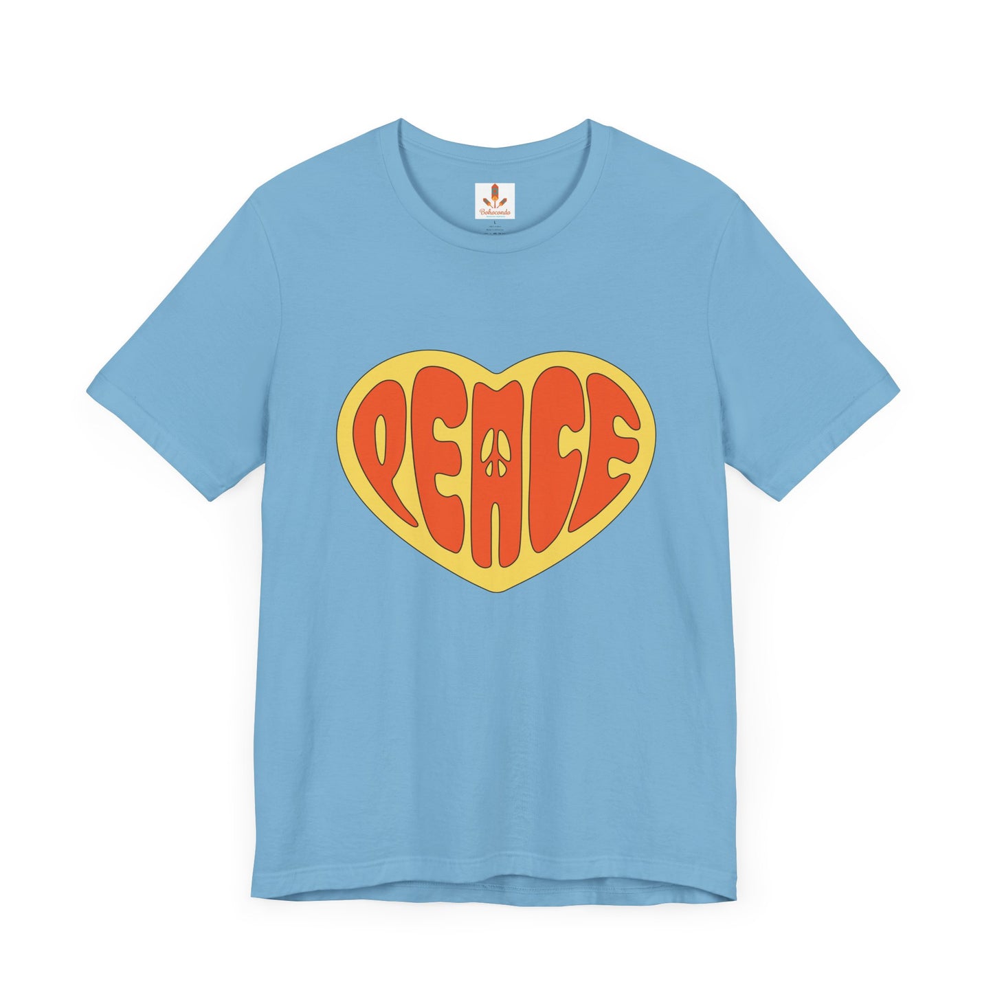 Peace in Heart Design T-shirt
