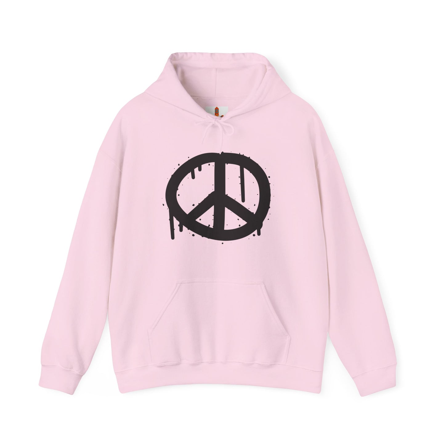 Peace Sign Graffiti Hoodie