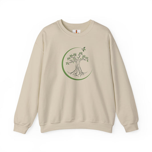 Green Tree of Life Design Sweatshirt
