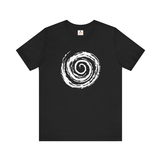 White Spiral of Life Art T-shirt