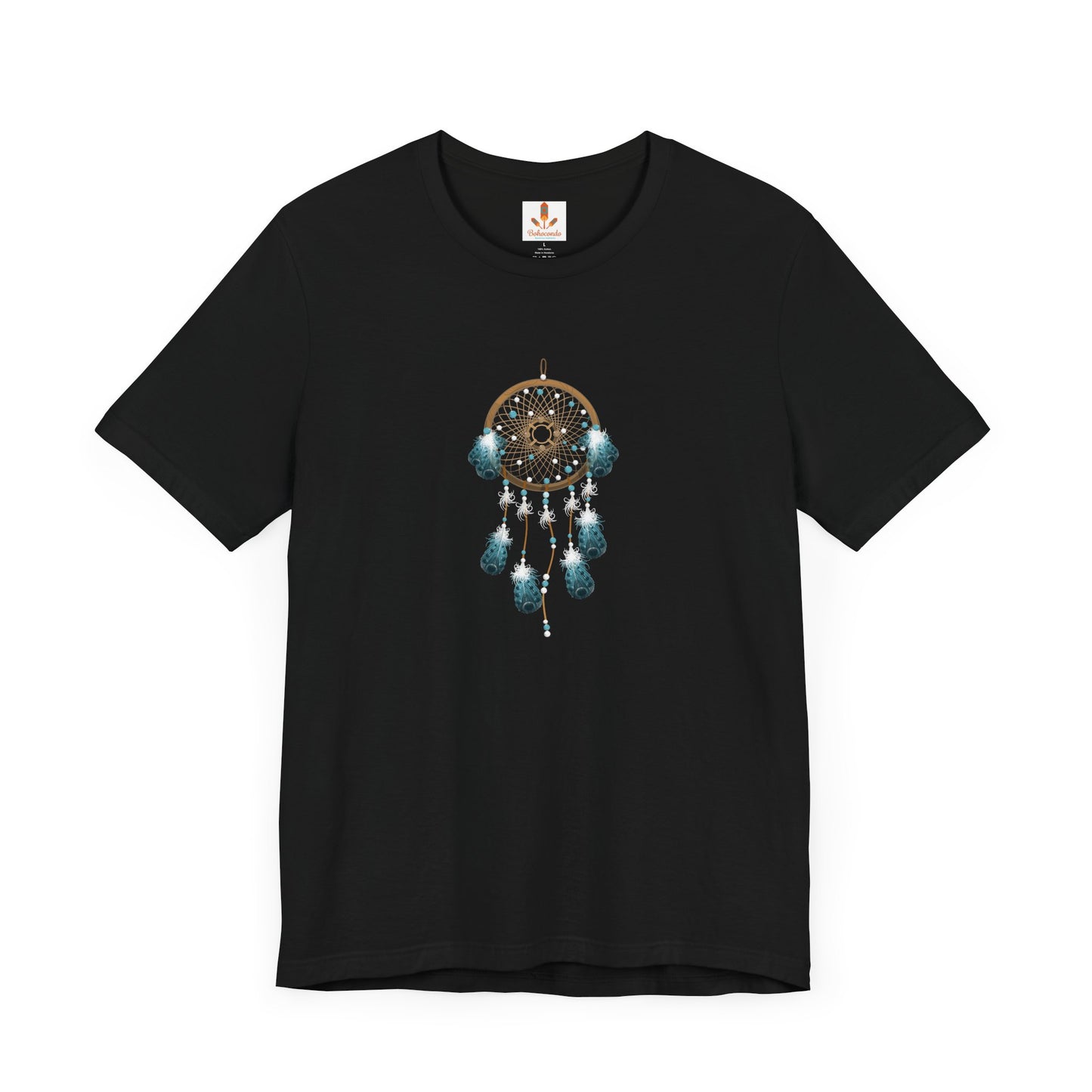 Blue and Brown Dream Catcher T-shirt
