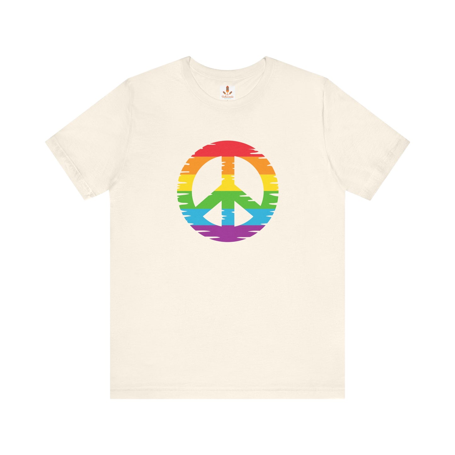 Rainbow Peace Sign T-shirt