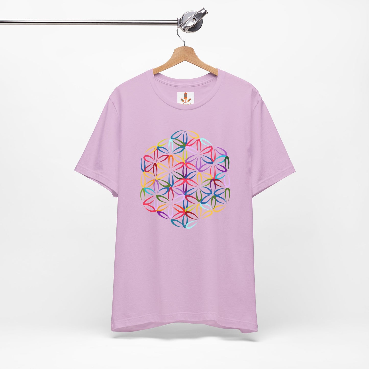 Multicolor Flower of Life T-shirt