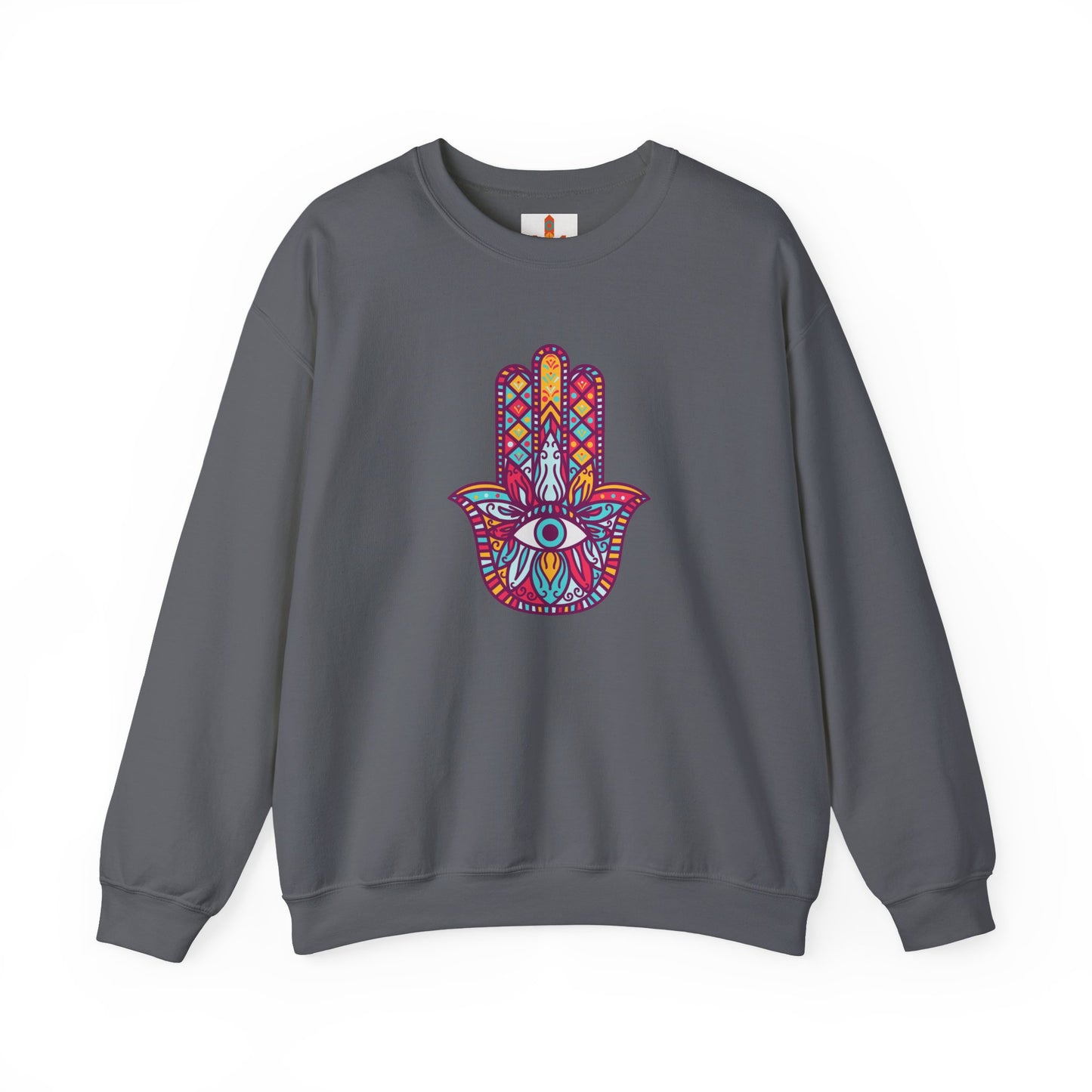 Colorful Fatima Hamsa Hand Sweatshirt