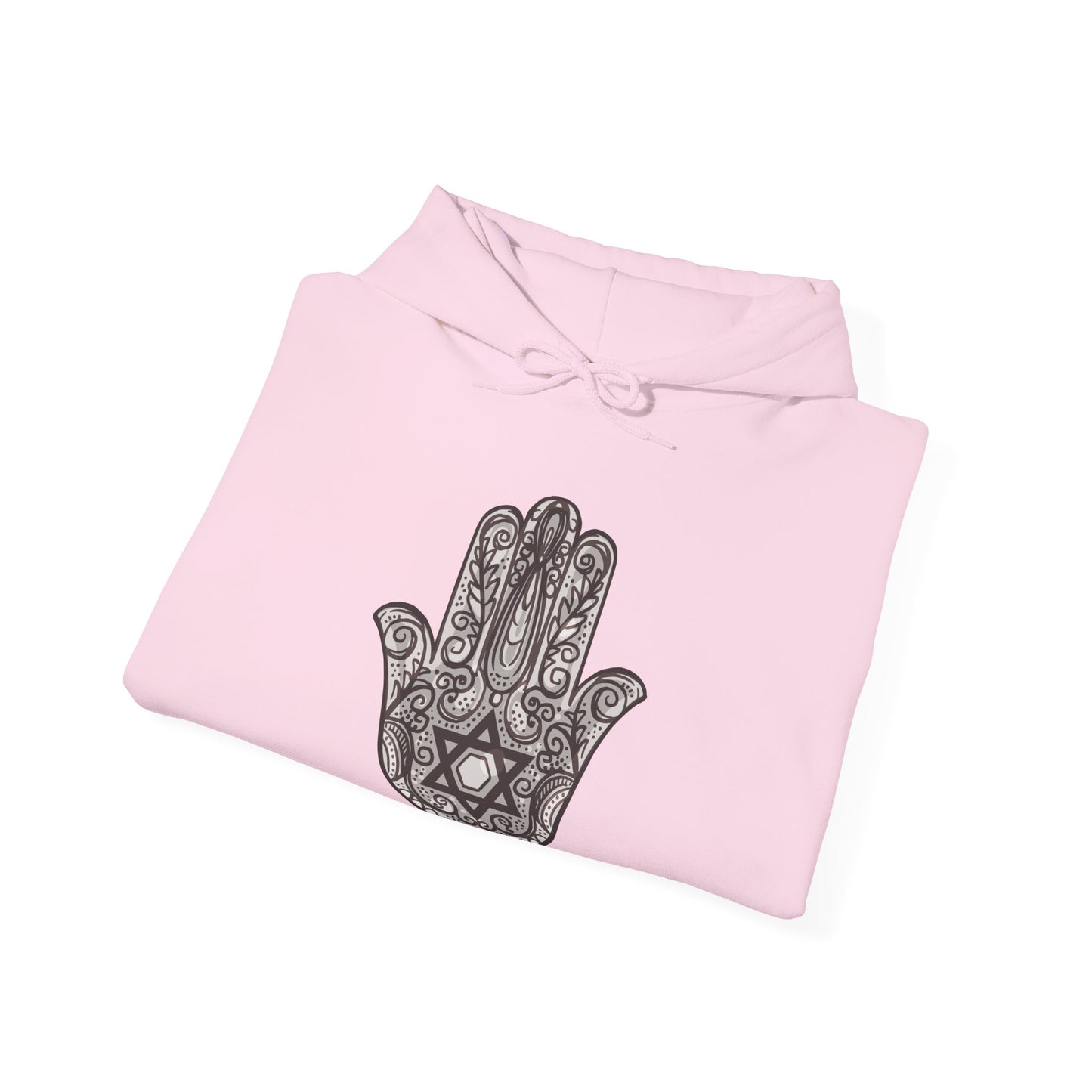 Beautiful Hamsa Hand with Star Hoodie