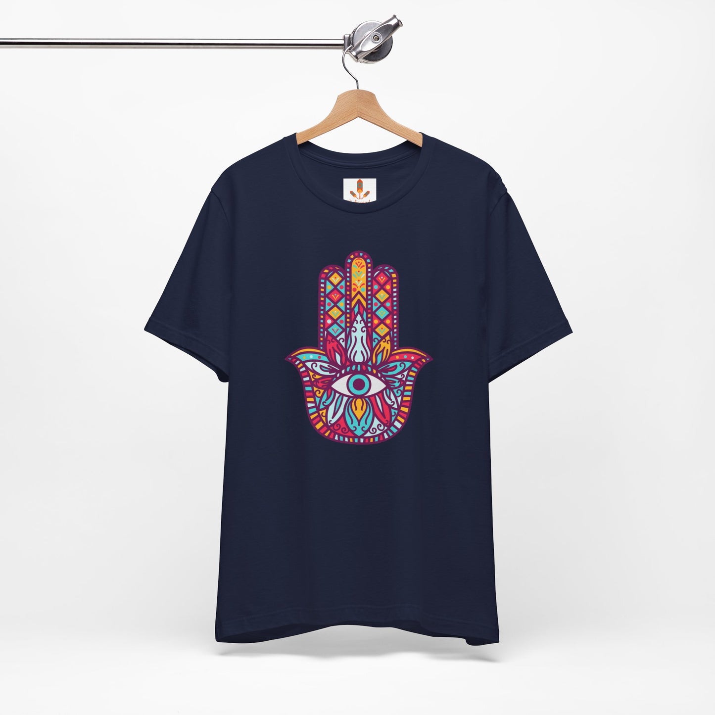 Colorful Fatima Hamsa Hand T-shirt
