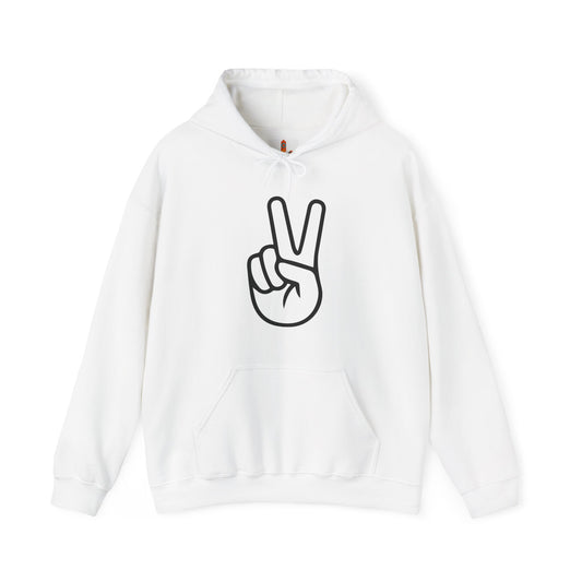 Simple Peace Hand Sign Hoodie